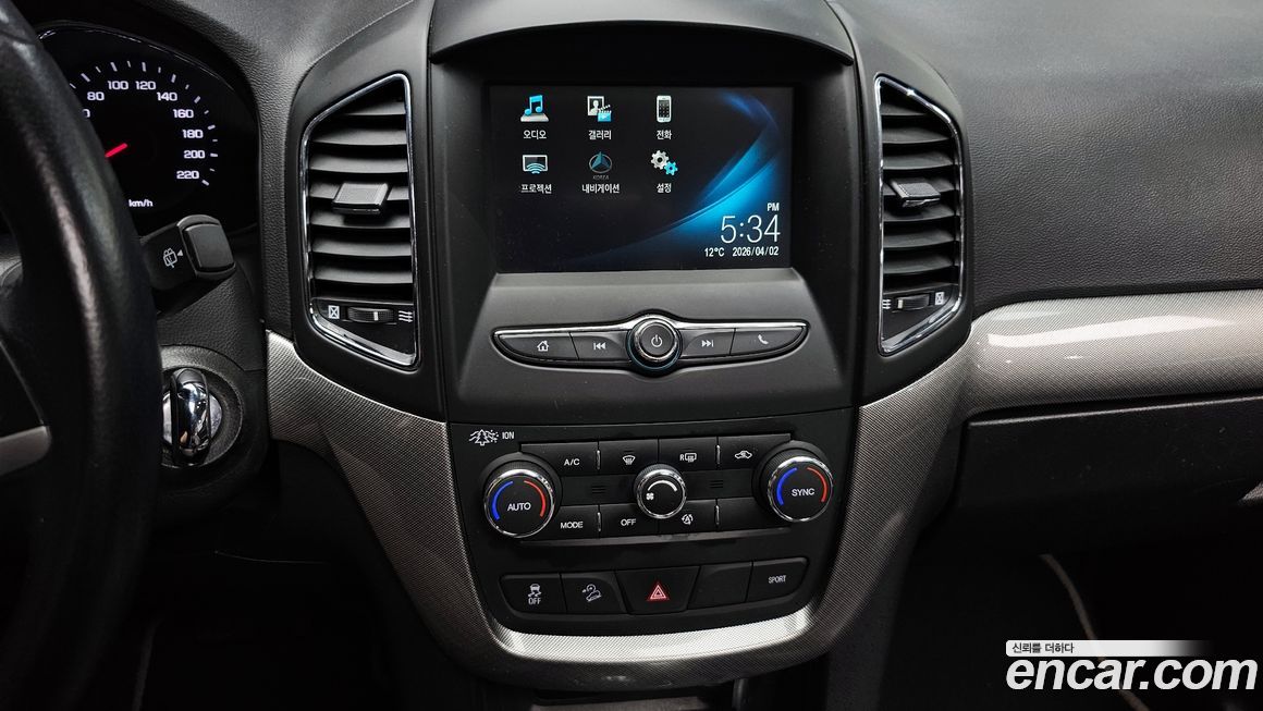 ChevroletGMDaewoo Captiva 2016