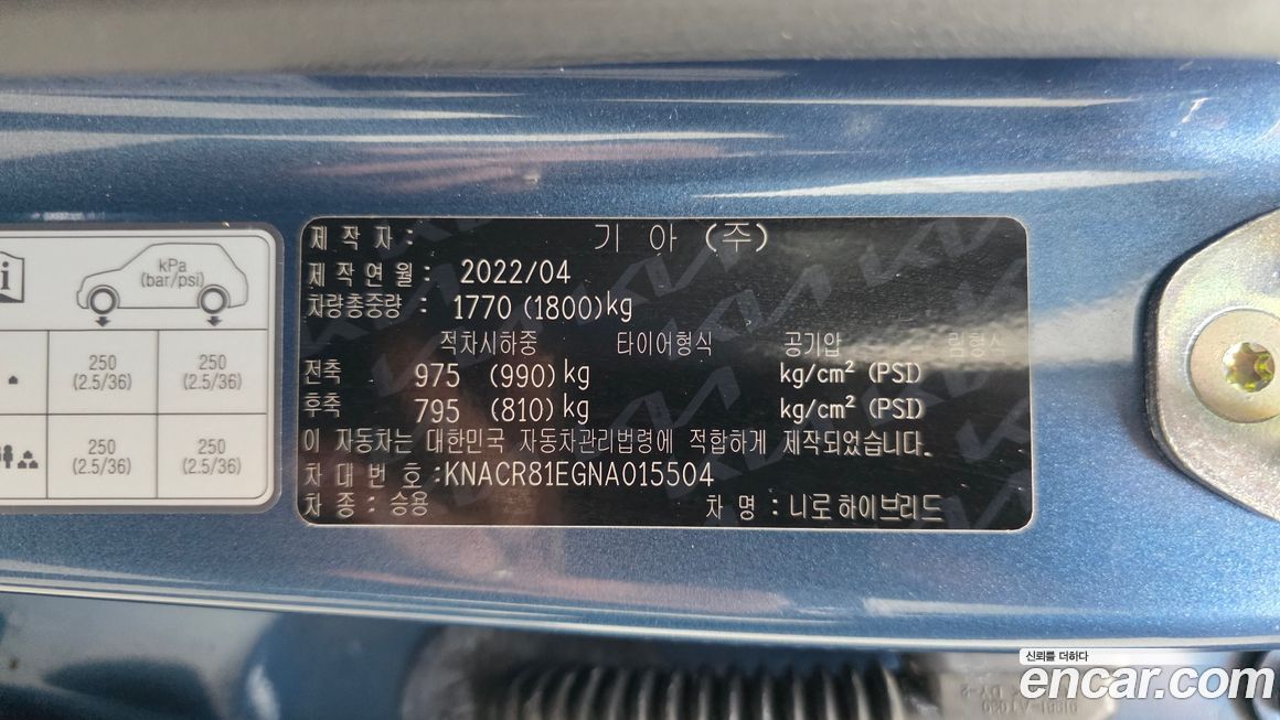 Kia Niro 2022