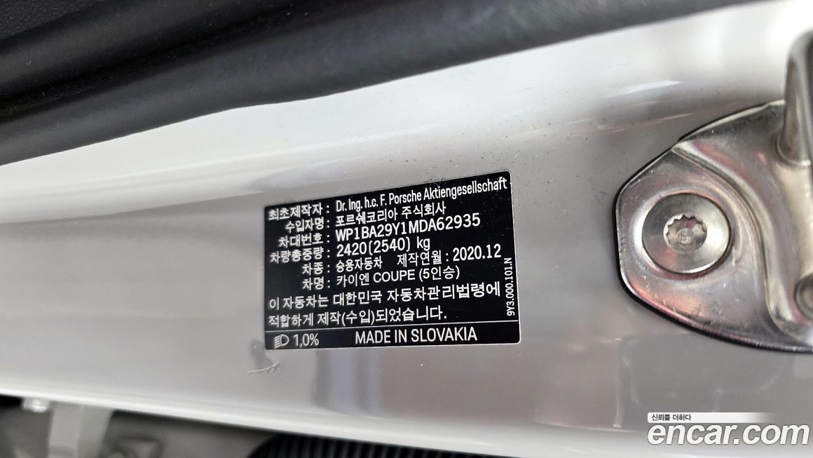 Porsche Cayenne 2021