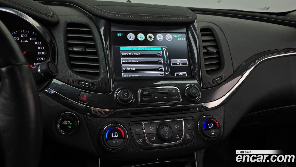 ChevroletGMDaewoo Impala 2016