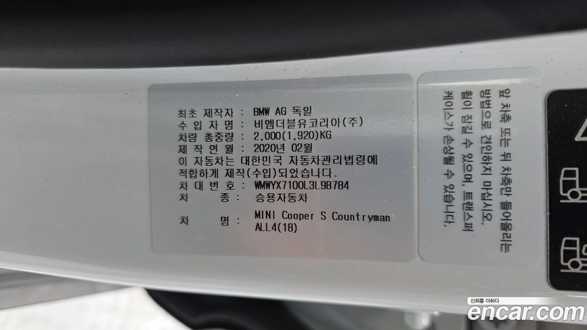 Mini Countryman 2020