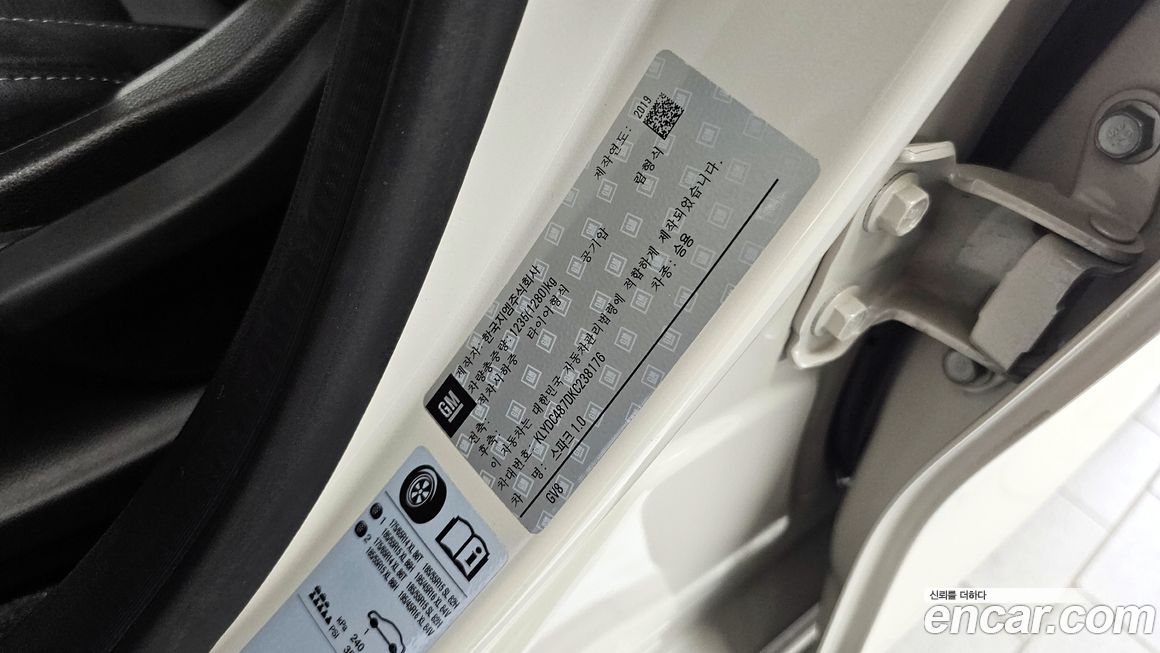 ChevroletGMDaewoo Spark 2019