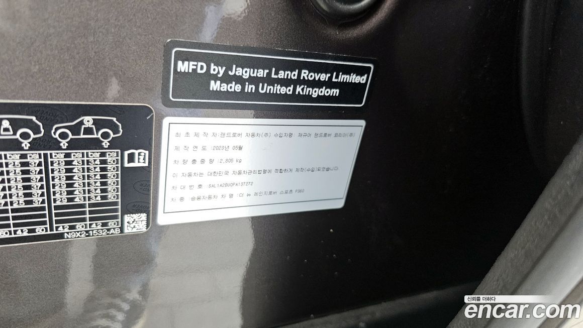 Land Rover Range Rover Sport 2023