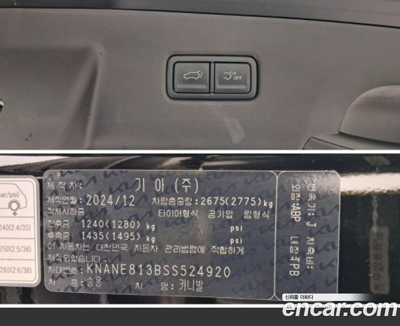 Kia Canival 2025