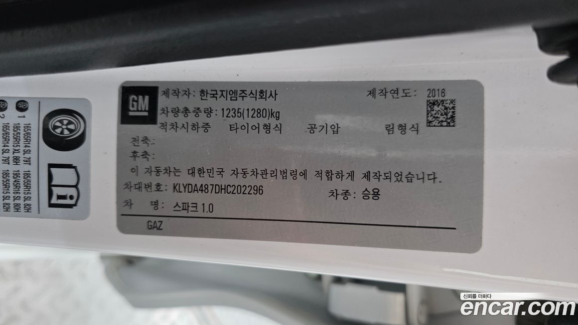 ChevroletGMDaewoo Spark 2017