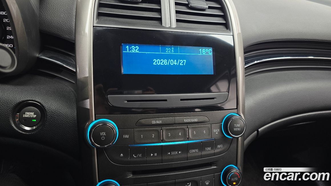 ChevroletGMDaewoo Malibu 2012