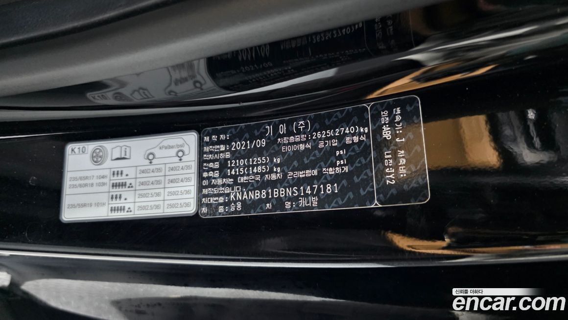 Kia Canival 2022
