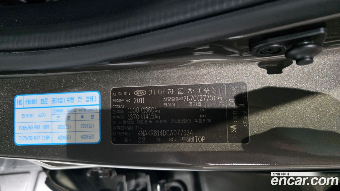 Kia Mohave 2012