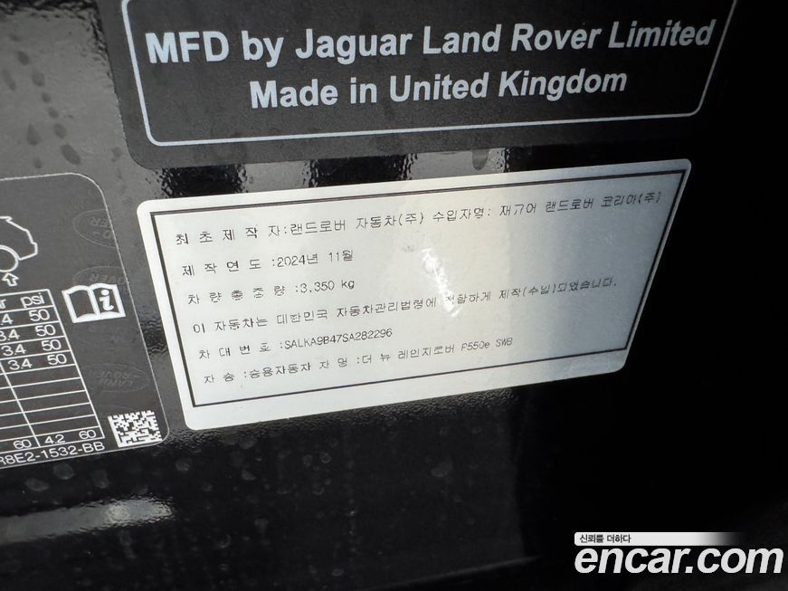 Land Rover Range Rover 2025