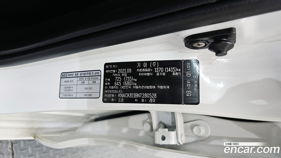 Kia RAY 2022