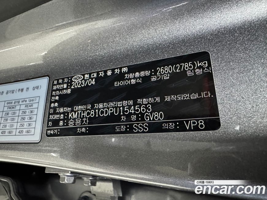 Genesis GV80 2023