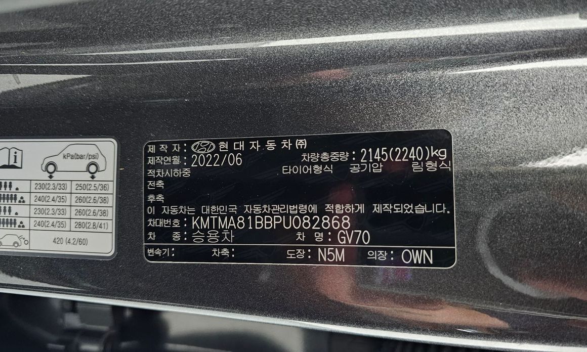 Genesis GV70 2023
