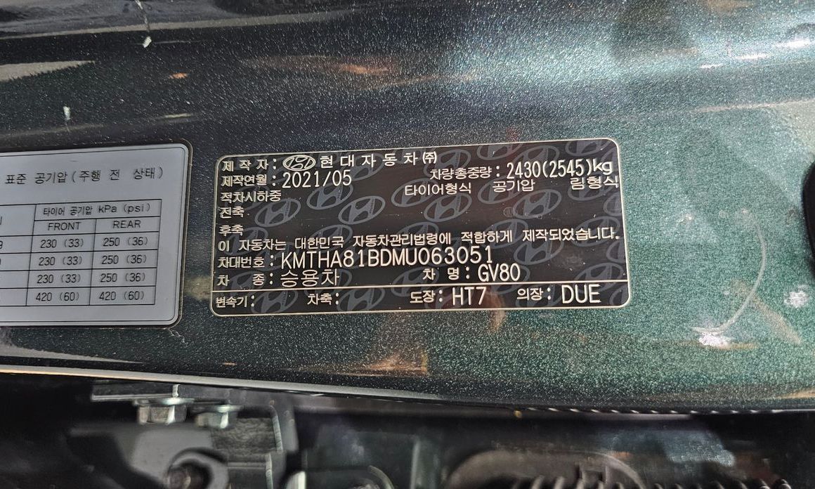 Genesis GV80 2021
