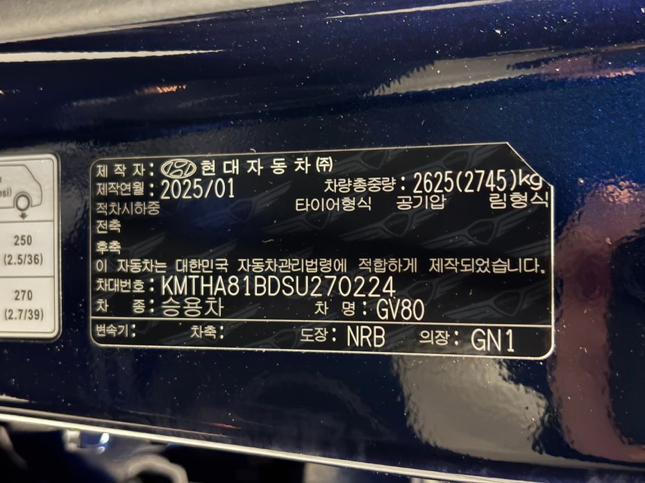 Genesis GV80 2025