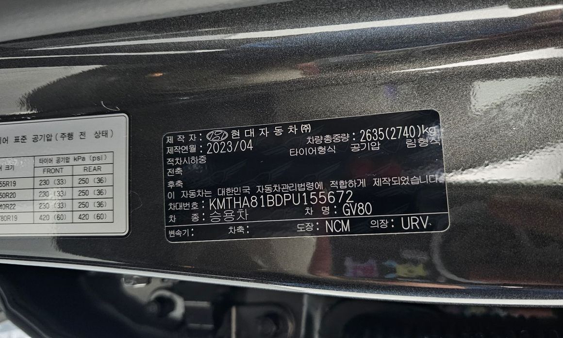 Genesis GV80 2023
