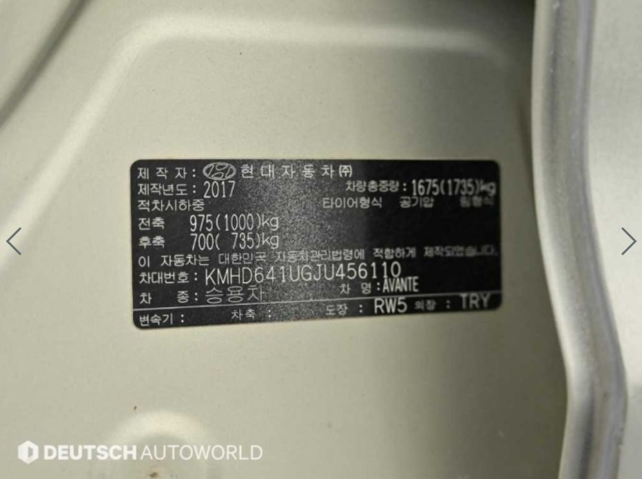 Hyundai AVANTE 2018