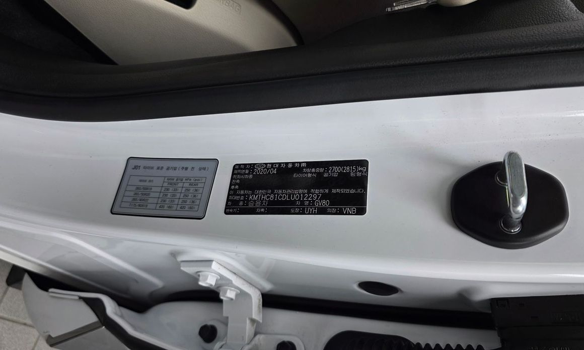Genesis GV80 2020