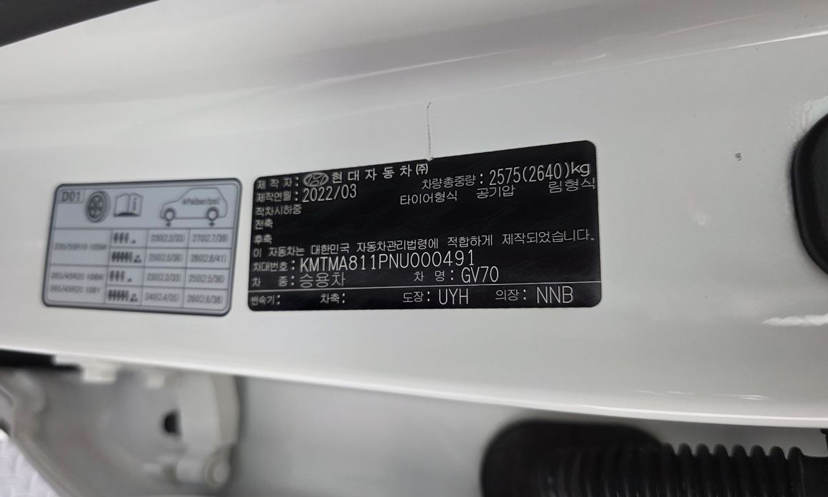 Genesis GV70 2022
