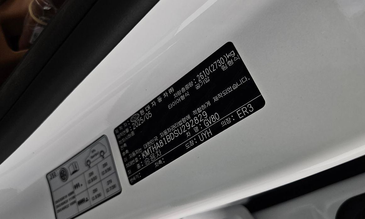 Genesis GV80 2025
