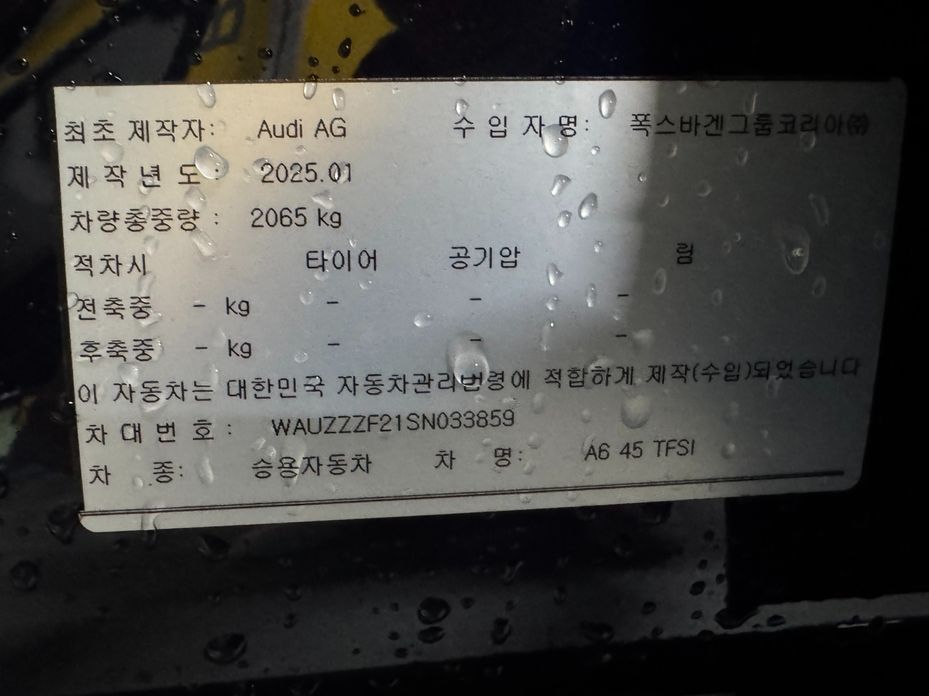 Audi A6 2025