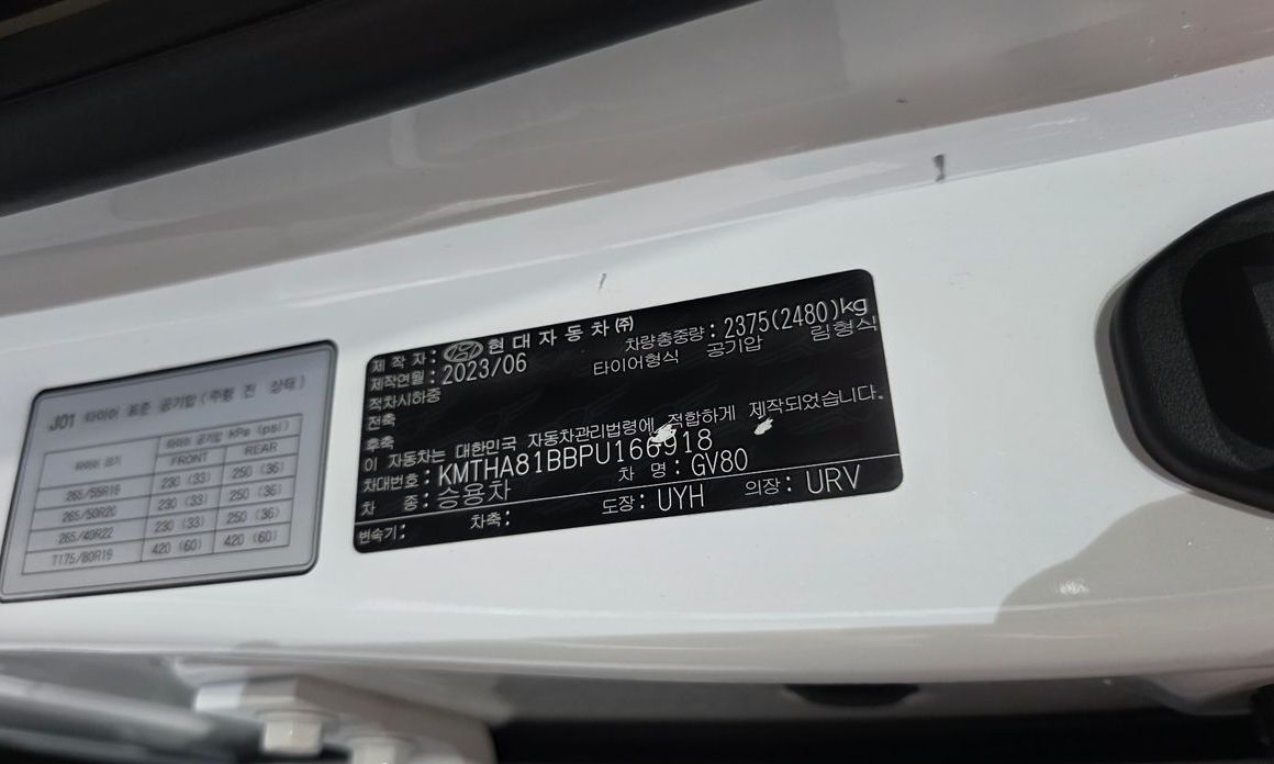 Genesis GV80 2023