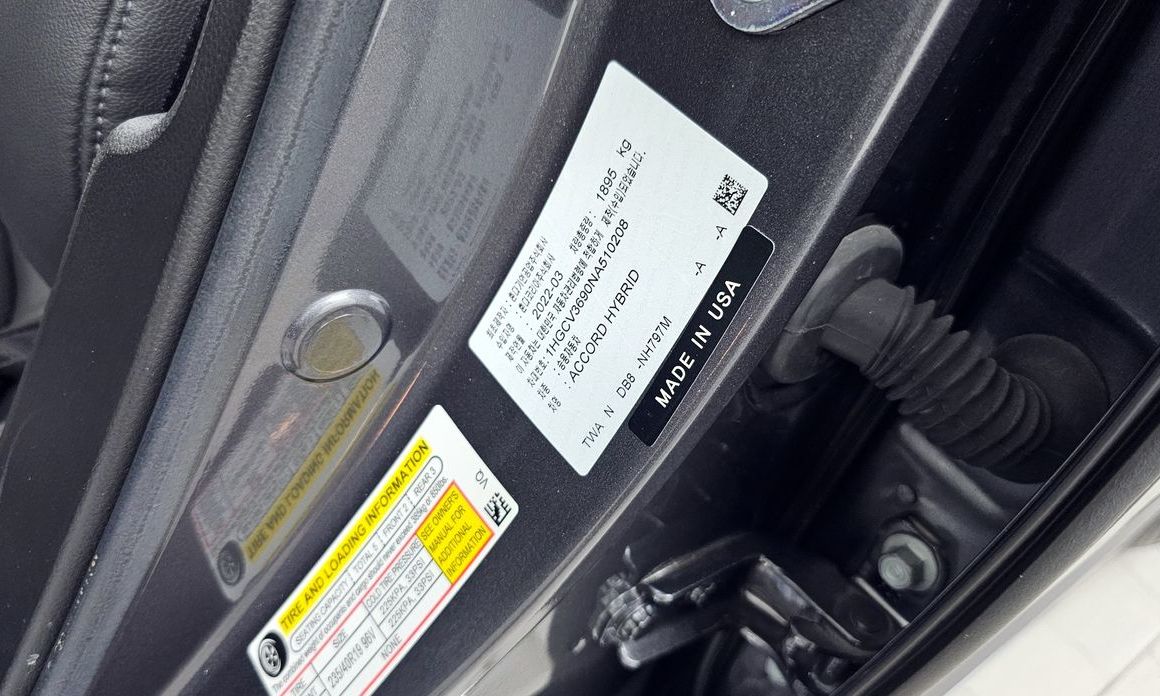 Honda Accord 2022