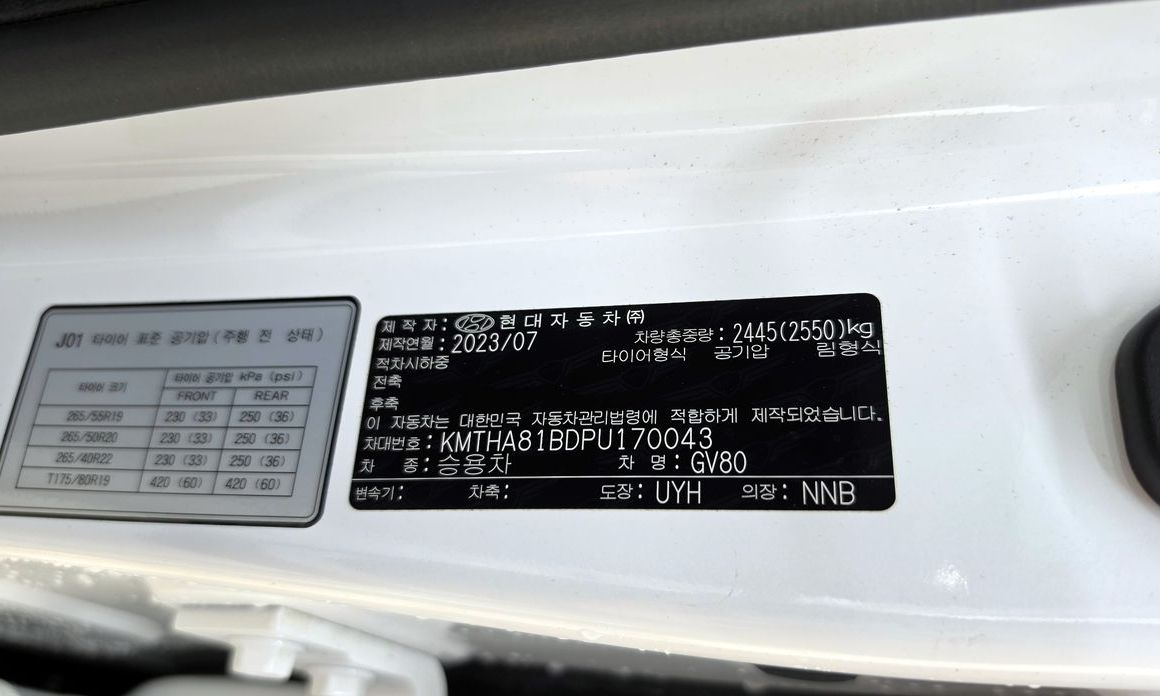 Genesis GV80 2023