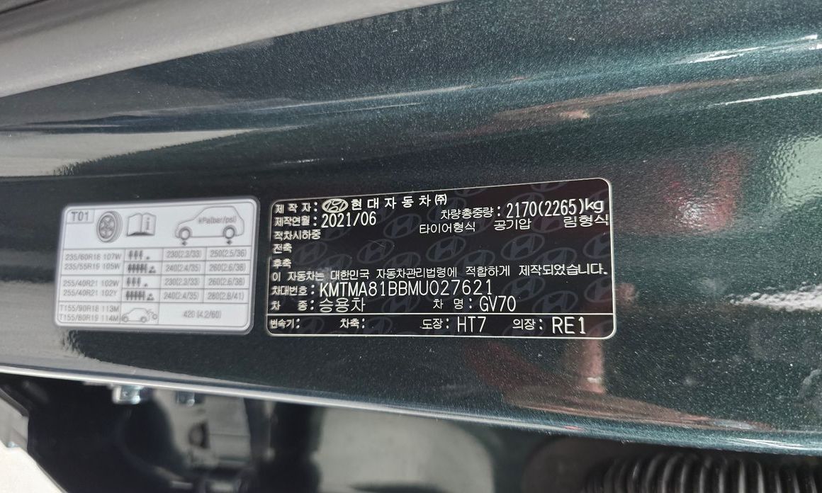 Genesis GV70 2021