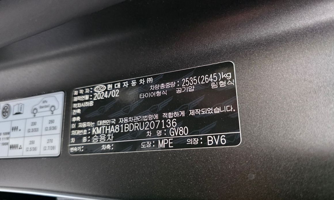 Genesis GV80 2024
