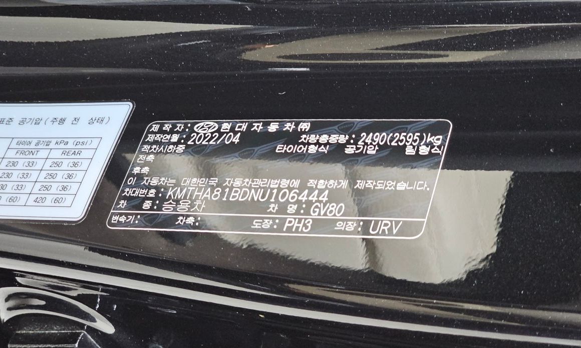 Genesis GV80 2022