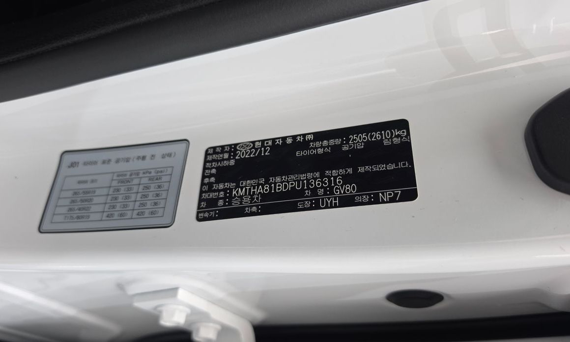 Genesis GV80 2023