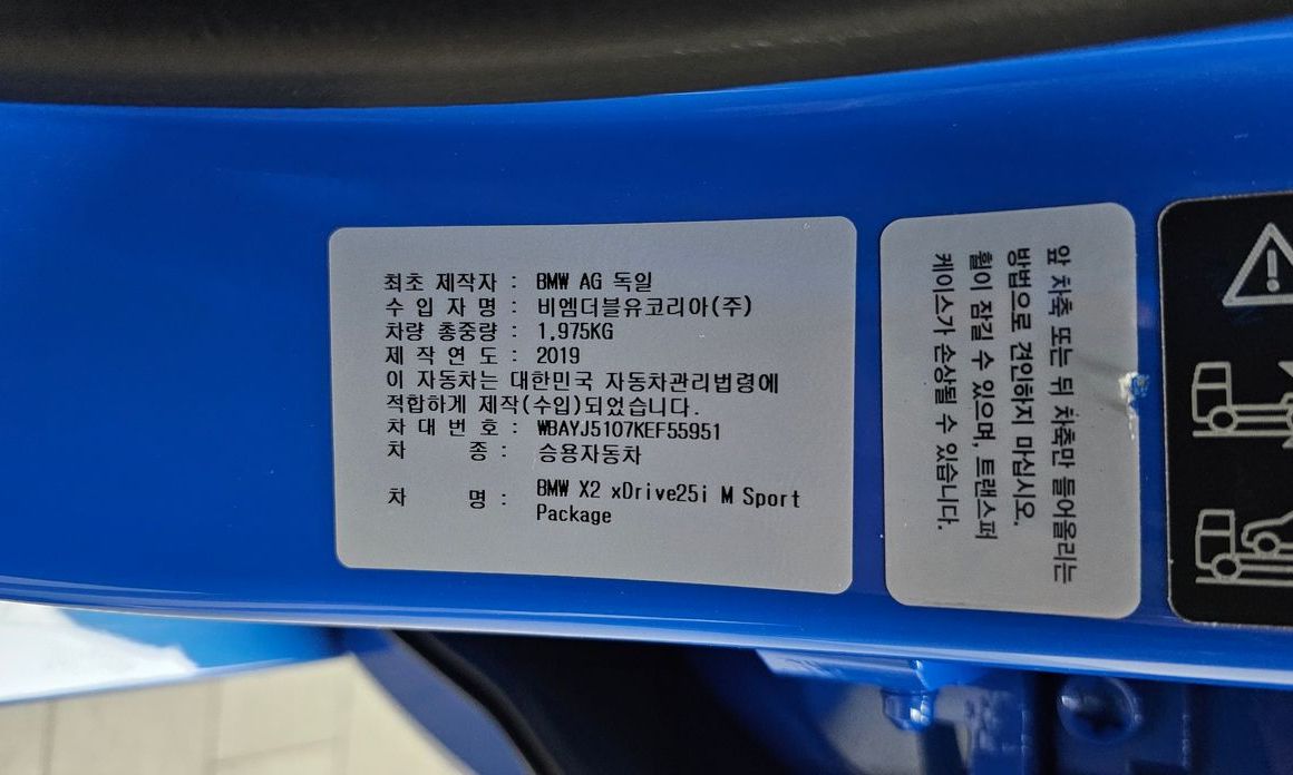 BMW X2 (F39) 2019