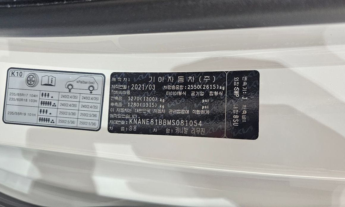 Kia Canival 2021