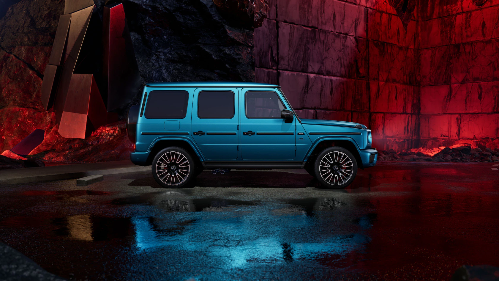 Mercedes‑Benz G‑Class — внешний вид, чёрный цвет