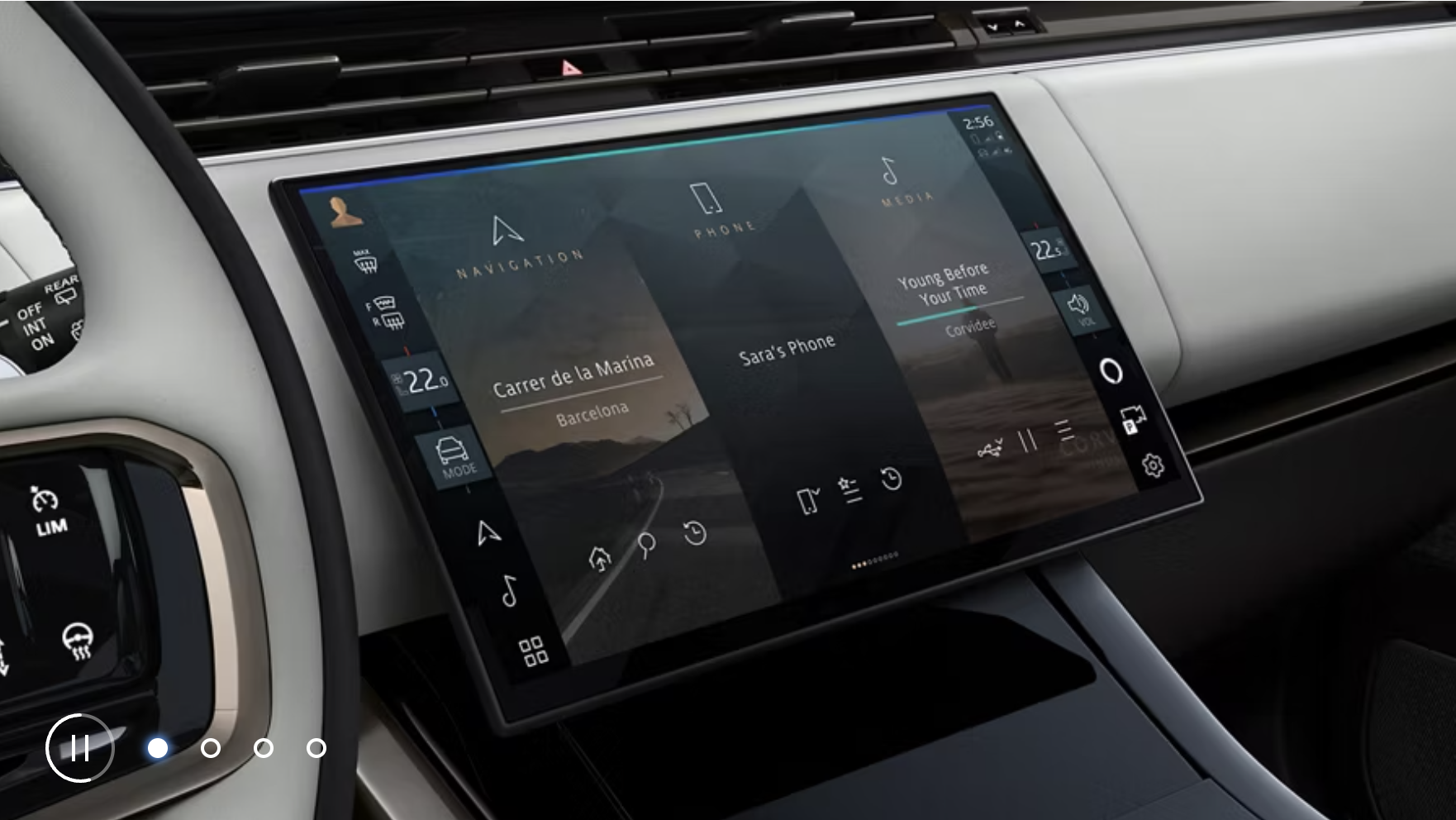 Детали Range Rover — премиальные материалы и подсветка