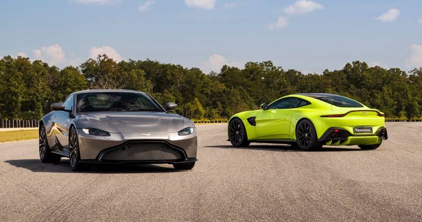 Детали Aston Martin Vantage — карбон и премиальные элементы