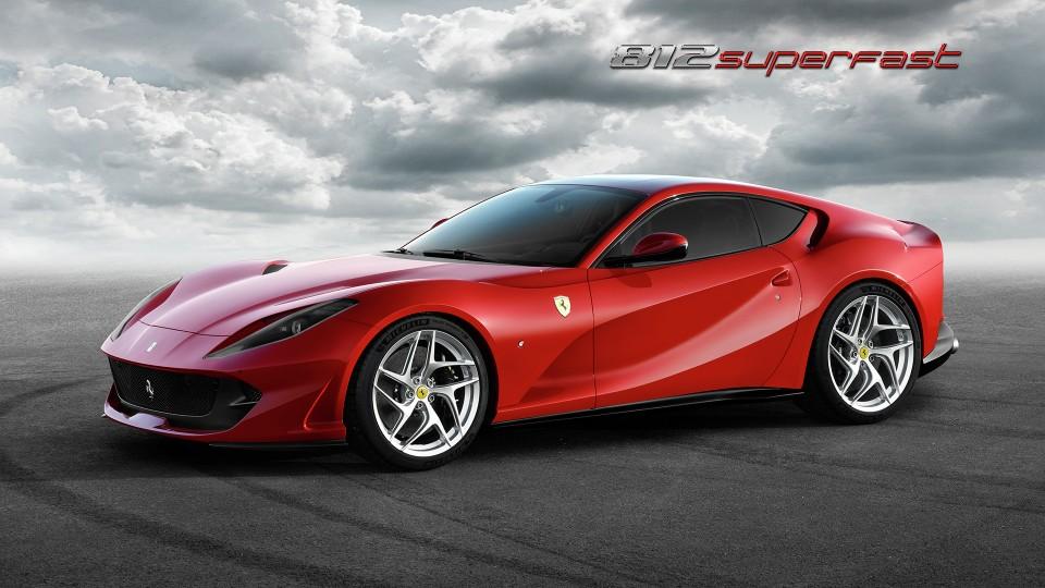 Экстерьер Ferrari 812 — скульптурные линии, активная аэродинамика, оптика Full-LED
