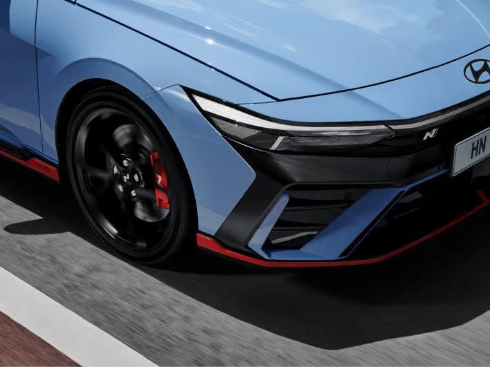 Экстерьер Hyundai Elantra N