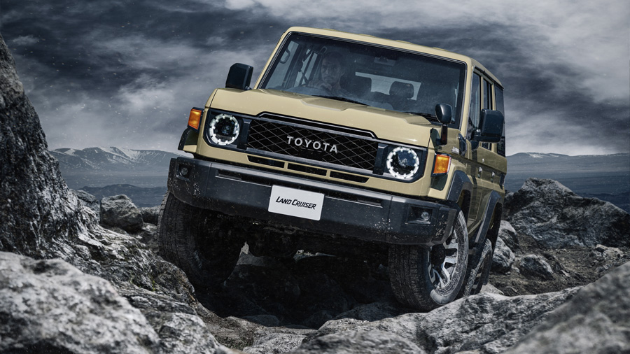 Toyota Land Cruiser 70 — рамный внедорожник в бездорожье