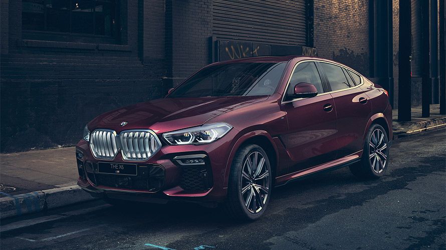 Экстерьер BMW X6 — купеобразная крыша, спортивные пропорции